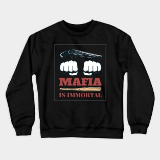 Gangster Mafia Designs Crewneck Sweatshirt